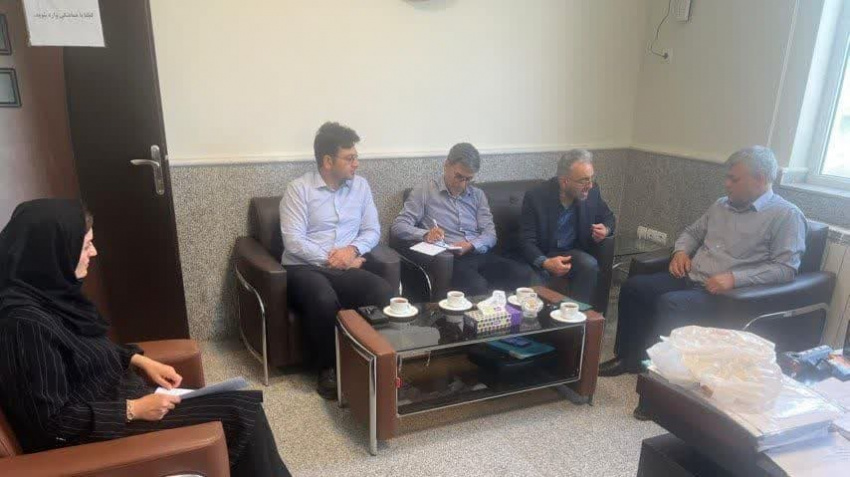 دیدار مدیرکل بیمه سلامت استان با معاون تحقیقات و فناوری دانشگاه