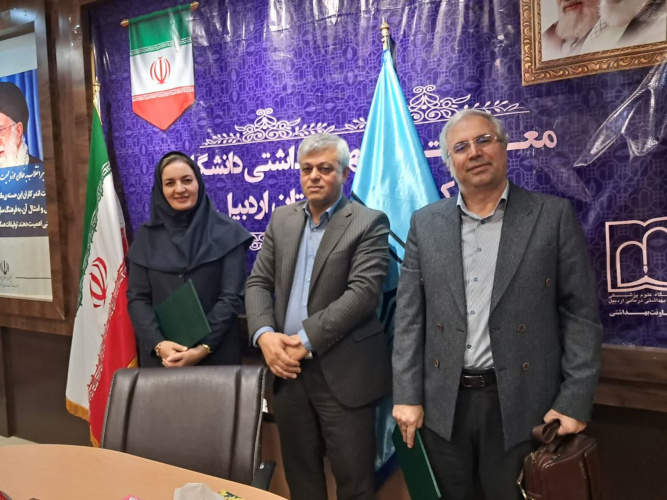 آیین تکریم و معارفه مدیر توسعه و ارزیابی تحقیقات دانشگاه