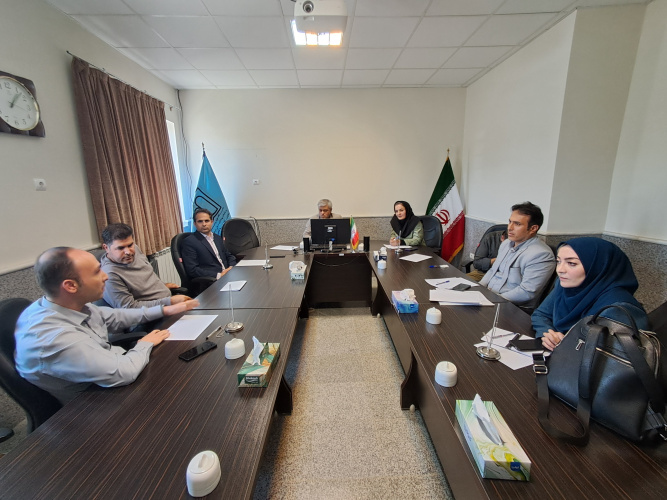جلسه هماهنگی معاون تحقیقات و فناوری دانشگاه با مسئولین دفتر توسعه تحقیقات بالینی بیمارستان ها