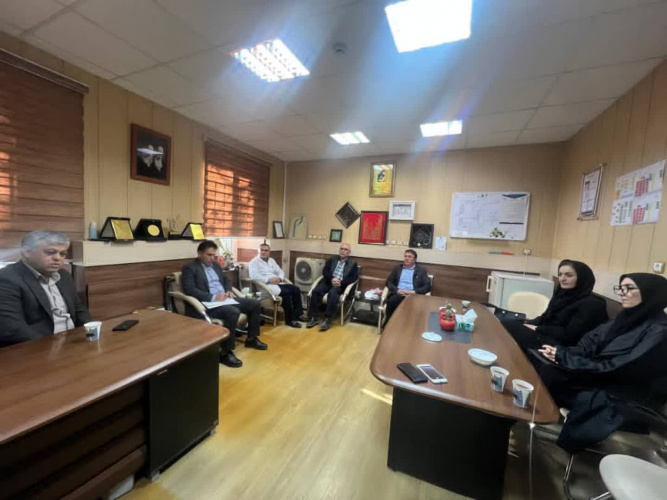 جلسه معارفه مسئول واحد توسعه تحقیقات بالینی بیمارستان بوعلی