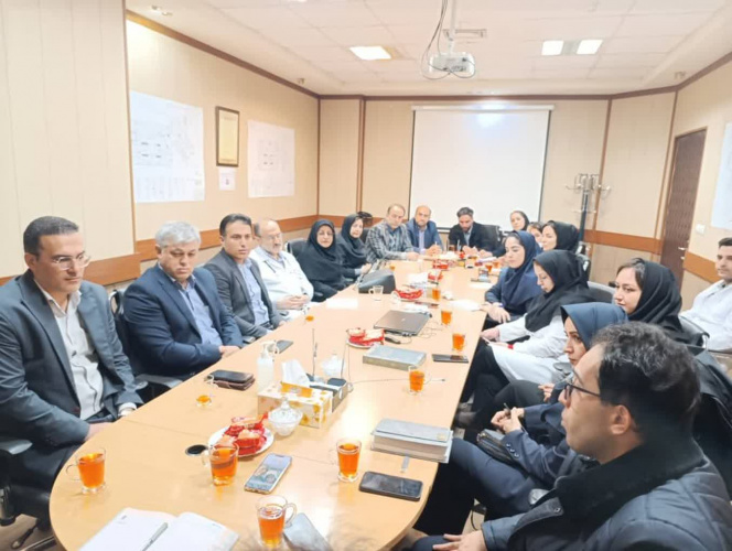 جلسه پردازش داده های بیمارستانی با هوش مصنوعی