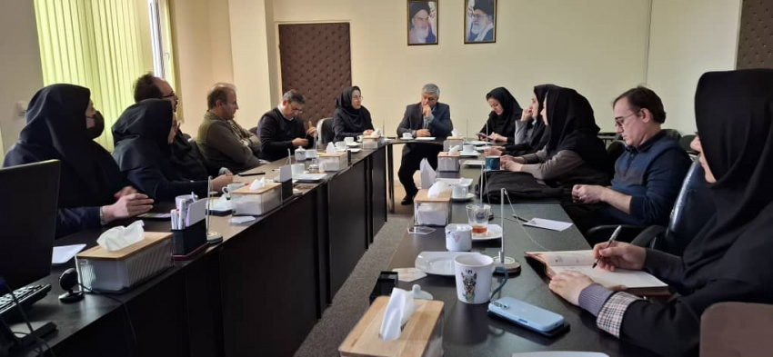 جلسه معاونت تحقیقات و فناوری دانشگاه با اعضای هیات علمی دانشکده داروسازی