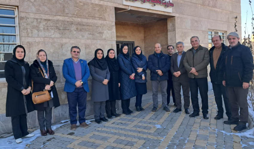 دیدار رئیس دانشگاه علوم پزشکی اردبیل با کارکنان معاونت تحقیقات و فناوری