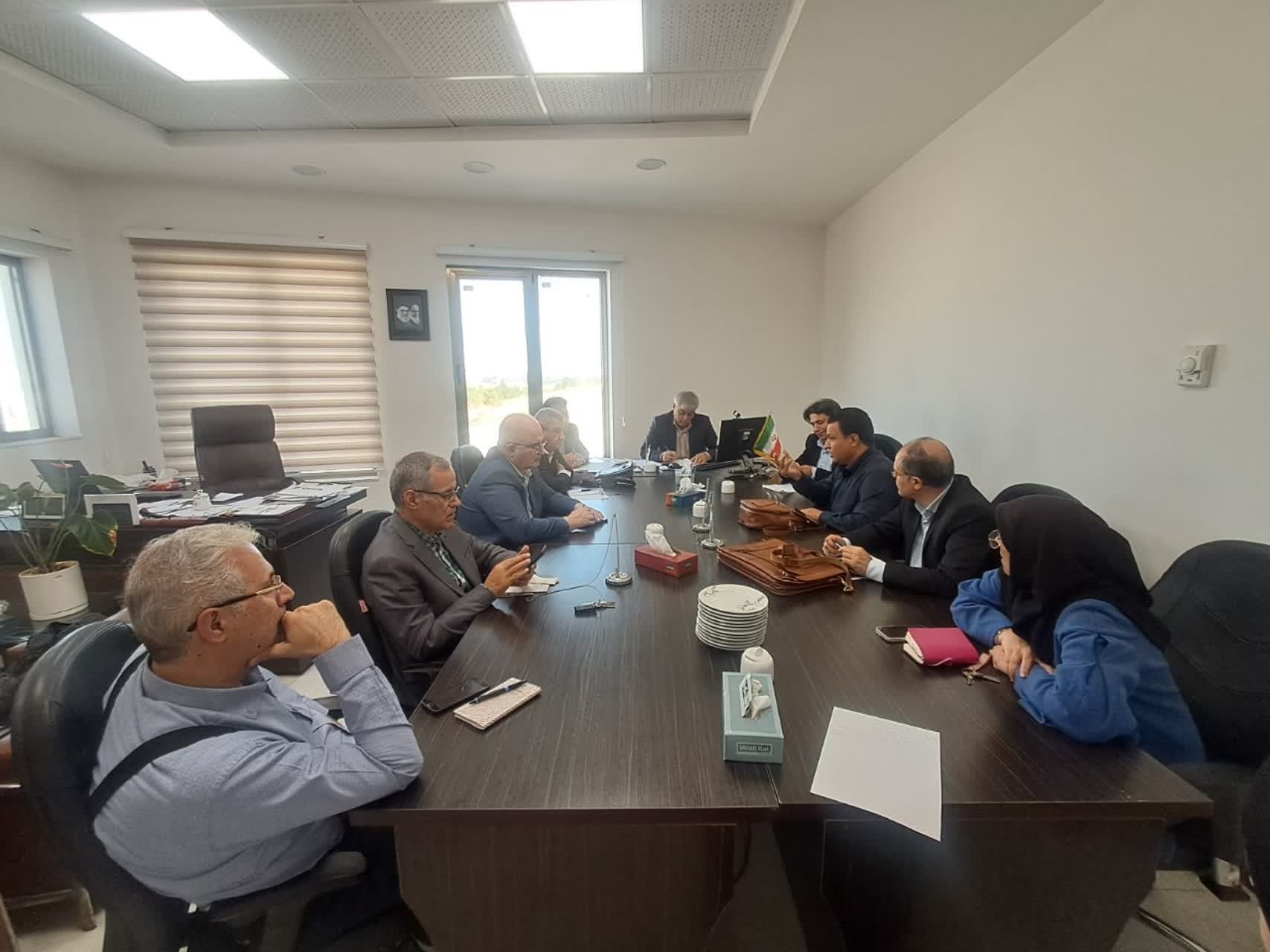 جلسه شورای عالی مراکز تحقیقاتی دانشگاه علوم پزشکی اردبیل